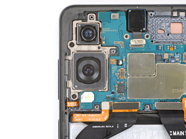 Samsung Galaxy S25 Edge Rear Cameras Replacement
