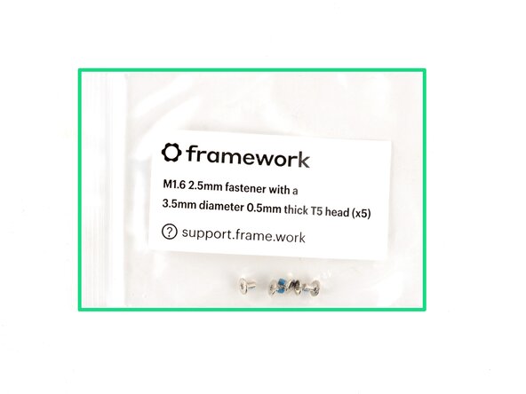 Framework Laptop 12 Fastener Guide, Expansion Card lock screws: 4 단계, 이미지 3개 중 3개