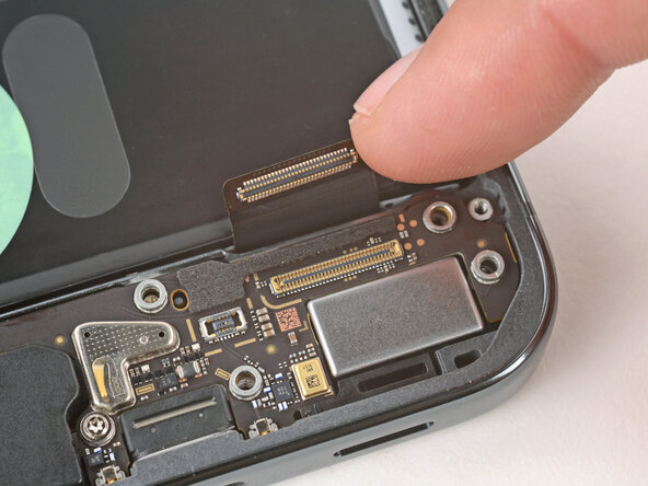 Google Pixel 10 Pro XL USB‑C Board Replacement, Reposition the cable: 23 단계, 이미지 2개 중 2개