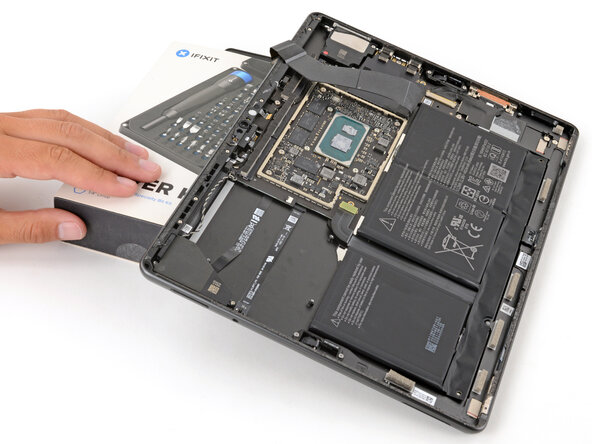 Microsoft Surface Pro 8 Battery Replacement, Apply isopropyl alcohol: step 34, image 3 of 3