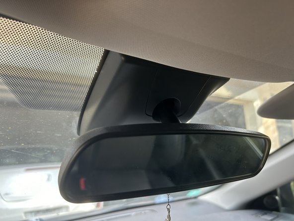 2012-2018 Toyota Corolla Rearview Mirror Replacement, Rearview Mirror: step 1, image 1 of 2
