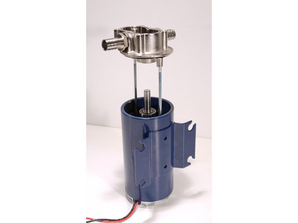 Marco UP Series Electric Pump Assembly, Insert the pump head: step 7, image 3 of 3
