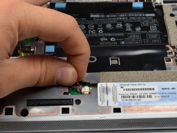 HP Mini 210-2070NR RTC Battery Replacement, RTC Battery: crwdns2935265:05crwdnd2935265:02crwdnd2935265:03crwdne2935265:0