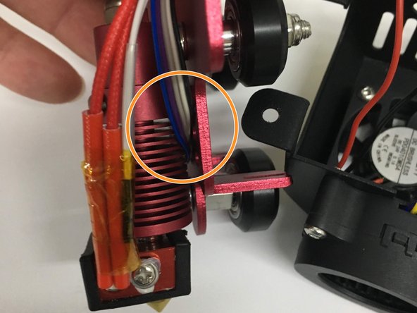 CR-10S Pro BL Touch Install, Top Section 2b.: crwdns2935265:05crwdnd2935265:02crwdnd2935265:03crwdne2935265:0