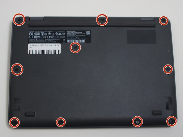 Lenovo 100e Chromebook Gen 4 Screen Replacement: step 2, image 1 of 2