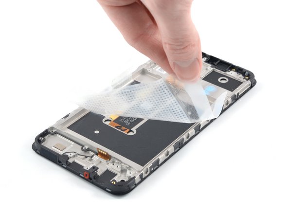 Înlocuirea ansamblului ecranului telefonului Nokia G22 (Românesc), Îndepărtează folia adezivă a bateriei: crwdns2935265:036crwdnd2935265:02crwdnd2935265:03crwdne2935265:0