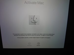 I Can Not Activate My Macbook Pro After Factory Reset Macbook Pro 15 Touch Bar 18 Ifixit