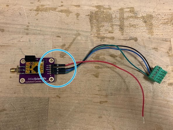 Dissolved Oxygen Node Assembly, Dissolved Oxygen Board and Adapter: шаг 3, изображение 3 из 3