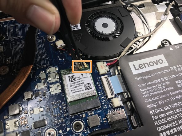 Lenovo Yoga 710-14IKB Wi-Fi Card Replacement, Wi-Fi Card: crwdns2935265:03crwdnd2935265:02crwdnd2935265:03crwdne2935265:0