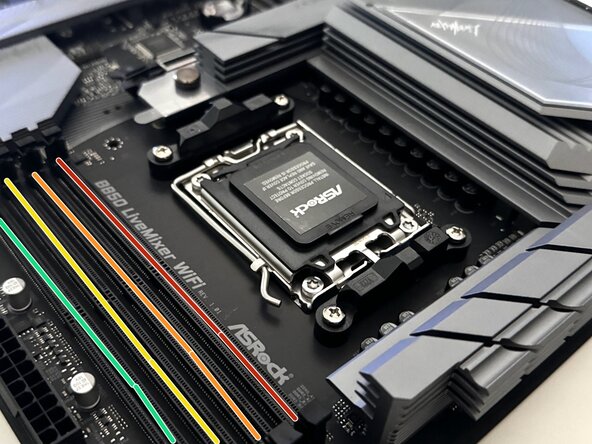 ASRock B850 Labels, RAM Channels: crwdns2935265:05crwdnd2935265:02crwdnd2935265:02crwdne2935265:0