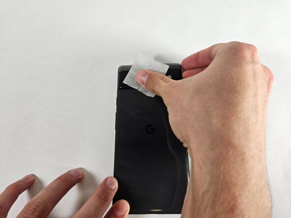 Google Pixel 6 Camera Glass Panel Replacement, Camera Glass Panel: 步骤 1 中的图像 2，2