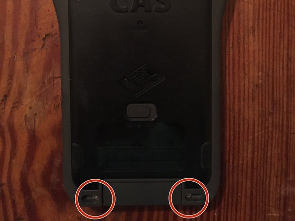 TI-Nspire CAS Teardown, Take out the Back Screws: step 3, image 2 of 3