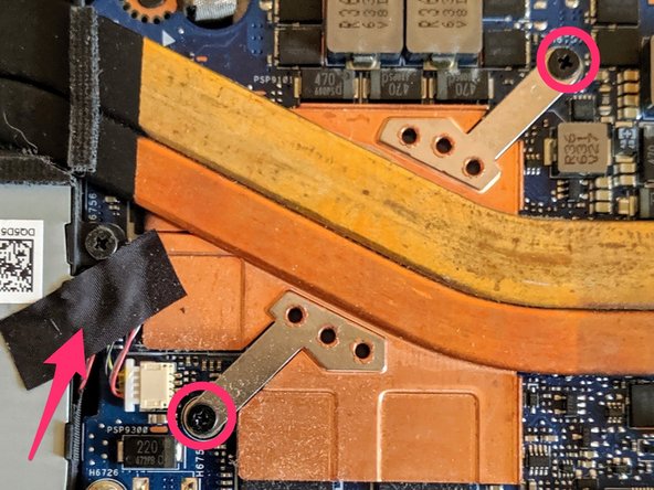 Asus Zenbook Pro UX501VW keyboard Replacement, Remove Heat Sink: step 6, image 3 of 3