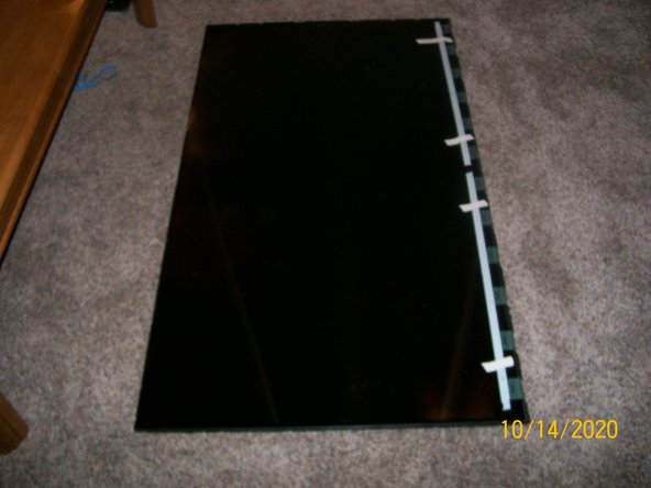 LG 55UH6150 backlight LED replacement, Replace the filters and black plastic frame: crwdns2935265:014crwdnd2935265:02crwdnd2935265:03crwdne2935265:0