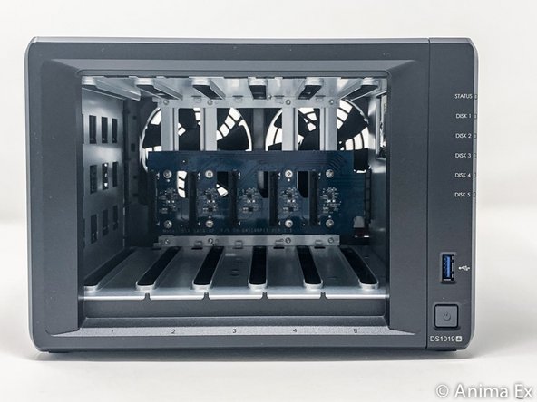 Synology DS1019+ - полная разборка в правилах - HD01
