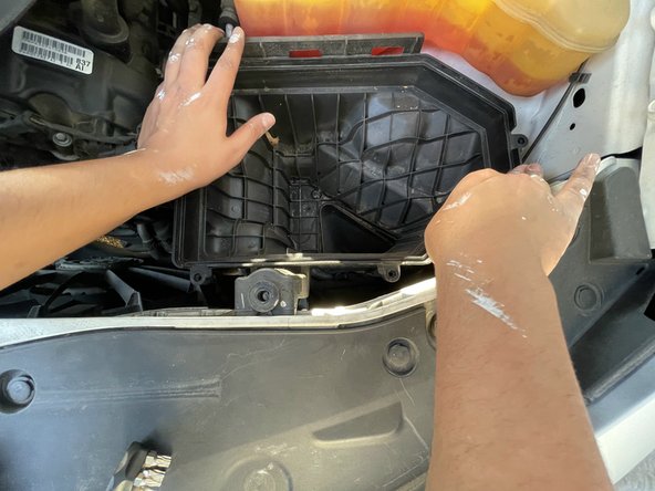 2015 Dodge Charger SXT Headlight Replacement: step 3, image 3 of 3