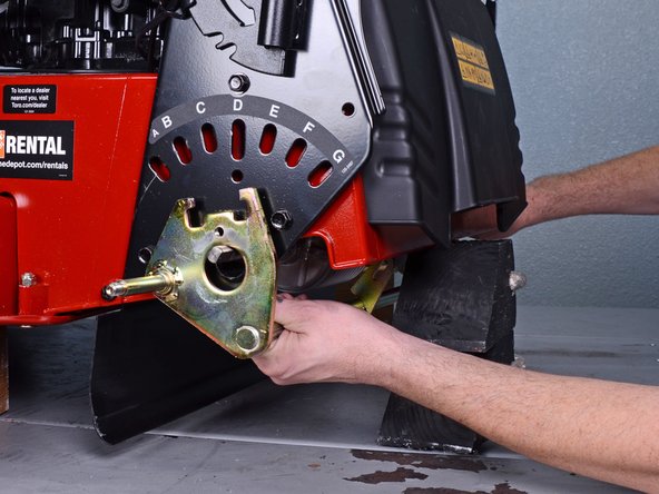 Toro Walk Behind Mowers 21199HD 2018 Rear Axle Replacement, Remove the axle: crwdns2935265:020crwdnd2935265:02crwdnd2935265:03crwdne2935265:0