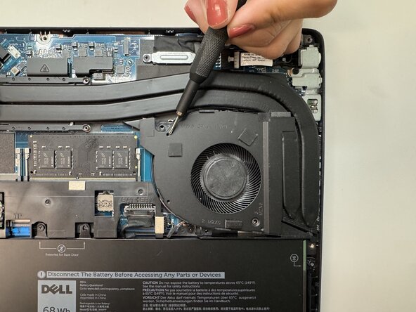 Dell Precision 3541 Fan Replacement: stap 3, afbeelding 3 van 3