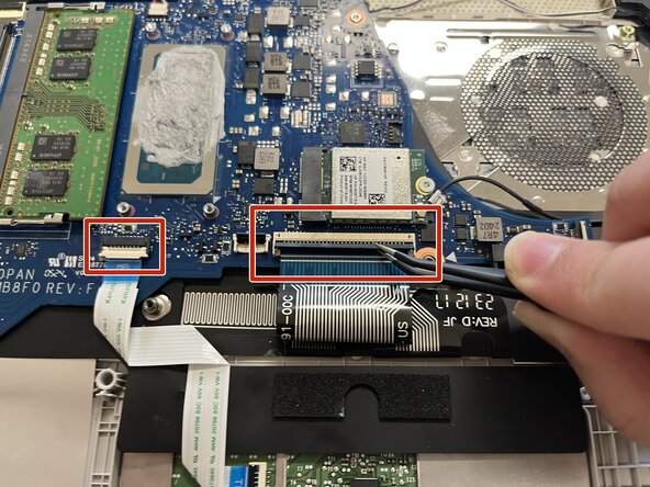 HP 14-dq5009nr Trackpad Replacement: step 14, image 1 of 3