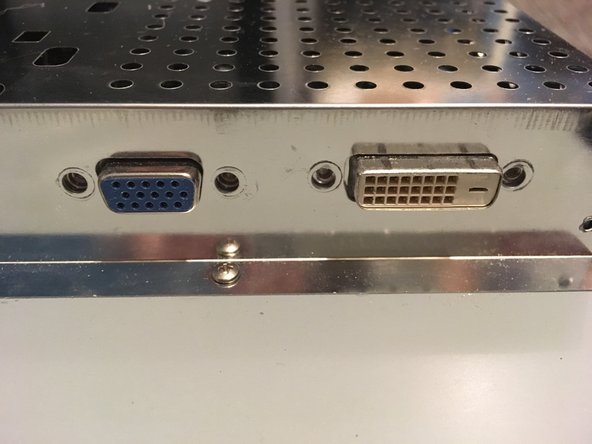 Mitsubishi Diamondpoint NXM76LCD Motherboard Replacement, Remove the four screws: crwdns2935265:04crwdnd2935265:02crwdnd2935265:02crwdne2935265:0