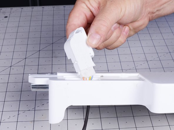 LG Refrigerator LFX25973 Freezer Drawer Switch Testing and Replacement, Remove the door switch: crwdns2935265:013crwdnd2935265:03crwdnd2935265:03crwdne2935265:0