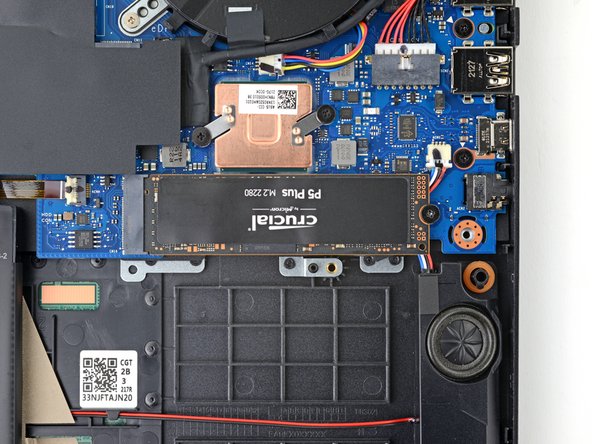 ASUS TUF Gaming F15 FX506HEB-DB74 Right SSD Replacement, Unfasten the right SSD: crwdns2935265:08crwdnd2935265:02crwdnd2935265:02crwdne2935265:0