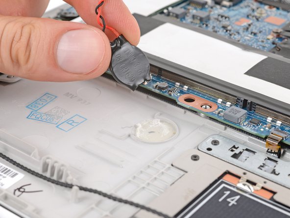 HP EliteBook 840 Aero G8 RTC Battery Replacement, Remove the RTC battery: crwdns2935265:011crwdnd2935265:03crwdnd2935265:03crwdne2935265:0