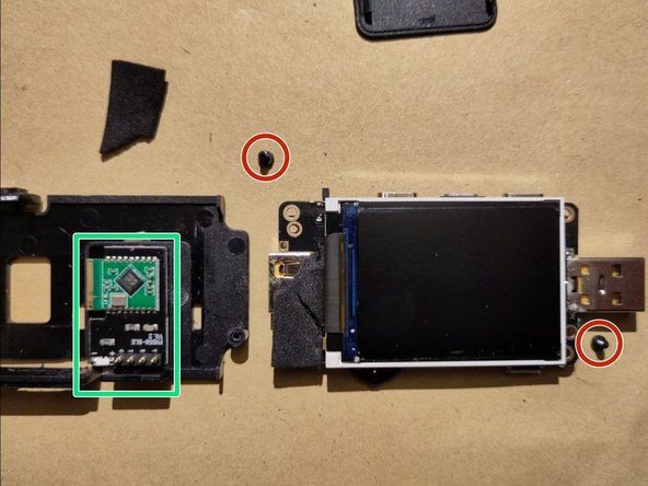 Fnirsi FNB58 USB tester Teardown, Remove electronics: crwdns2935265:03crwdnd2935265:03crwdnd2935265:03crwdne2935265:0