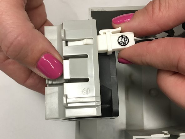 Rockwell Automation PowerFlex 755 Disassembly, Removing the Back Fan: step 14, image 2 of 2