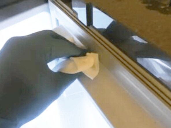 How To Replace a Refrigerator Door Seal: step 3, image 1 of 2