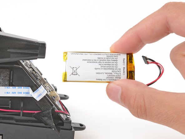 Polaroid Flip Battery Replacement, Separate the battery adhesive: crwdns2935265:015crwdnd2935265:03crwdnd2935265:03crwdne2935265:0