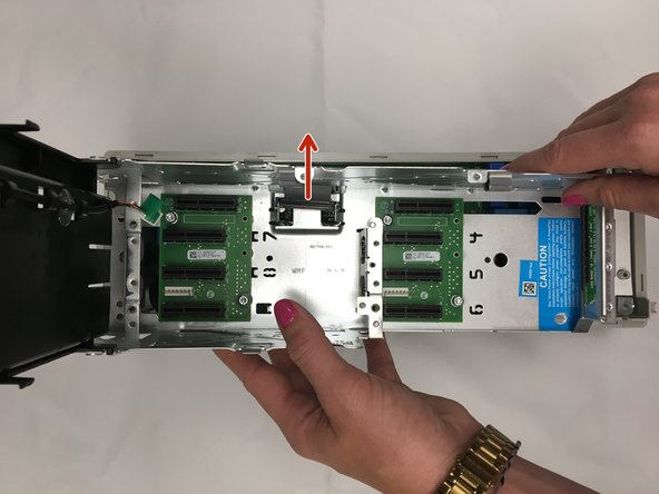 Rockwell Automation PowerFlex 755 Disassembly, Removing the Main Interface Board: step 9, image 3 of 3