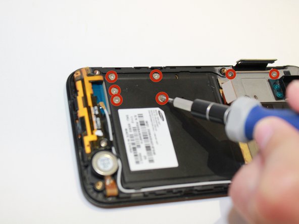 Samsung Captivate Glide Screen Replacement, Screen: crwdns2935265:09crwdnd2935265:02crwdnd2935265:02crwdne2935265:0