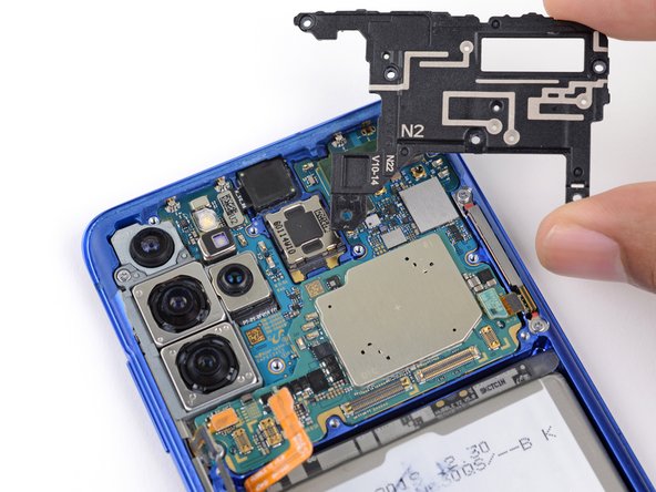 Samsung Galaxy S20+ Screen and Battery Assembly Replacement, Remove the upper midframe: crwdns2935265:036crwdnd2935265:03crwdnd2935265:03crwdne2935265:0