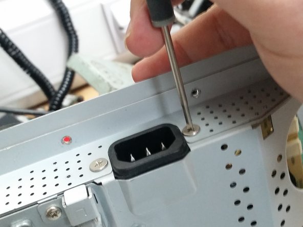 Repairing LCD monitor Dell 17", Remove circuit boards from each other: step 7, image 2 of 3