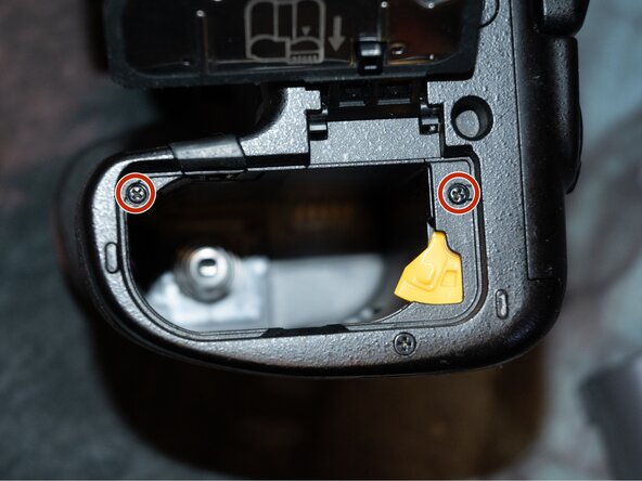 Nikon D850 Main Imaging Board Replacement, Remove the baseplate: step 3, image 2 of 2