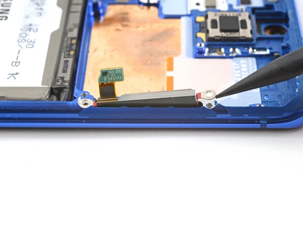 Samsung Galaxy S20+ Screen and Battery Assembly Replacement, Remove the right 5G antenna: crwdns2935265:047crwdnd2935265:02crwdnd2935265:03crwdne2935265:0