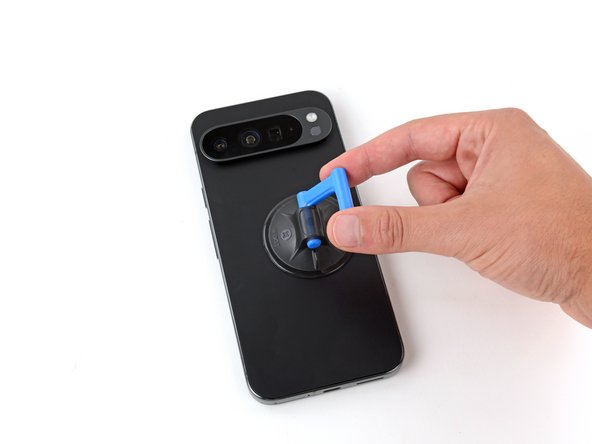 How to Apply New Rear Cover Adhesive in Your Google Pixel 9 Pro XL, Attach the rear cover: 13 단계, 이미지 3개 중 2개