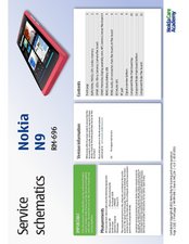 Nokia N9 RM 696 Full Schematics V1.0