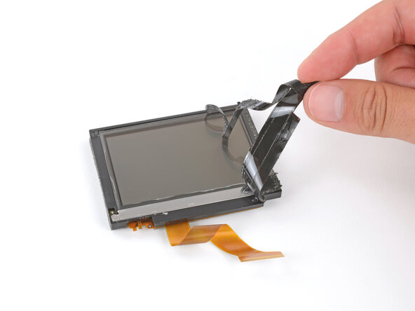 Nintendo Game Boy Advance SP Screen Lens Replacement, Remove the old adhesive: crwdns2935265:031crwdnd2935265:02crwdnd2935265:02crwdne2935265:0