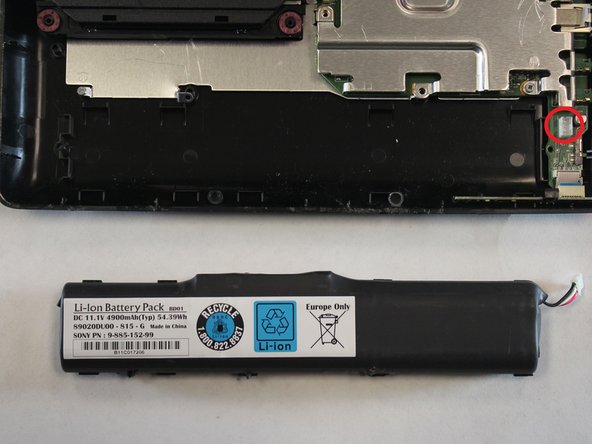 Sony-BDP-SX1000 Battery Replacement, Battery: crwdns2935265:03crwdnd2935265:02crwdnd2935265:02crwdne2935265:0