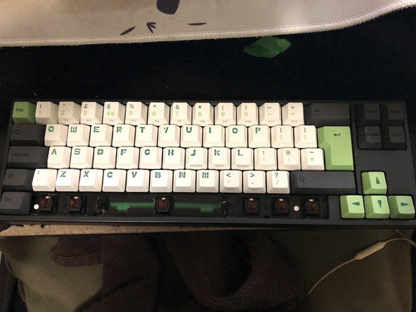 Remplacement des touches du Ducky x Varmilo MIYA Pro Panda: étape 10, image 2 de 3