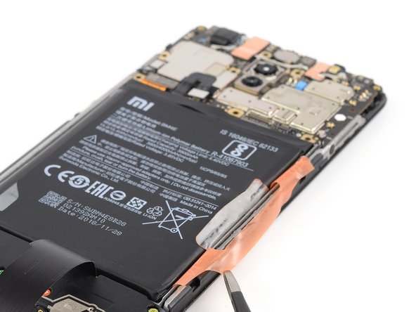 Pocophone F1 IPS LCD Screen & Digitizer Replacement, Peel off the stickers: step 15, image 2 of 3