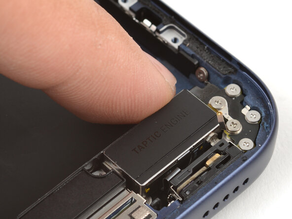 iPhone 17 Pro Max Taptic Engine Replacement, Install the buffer strip: step 47, image 3 of 3