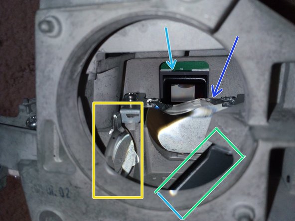 Smart UF75 DLP Projector Disassembly, A look inside the DMD optical unit: crwdns2935265:019crwdnd2935265:03crwdnd2935265:03crwdne2935265:0