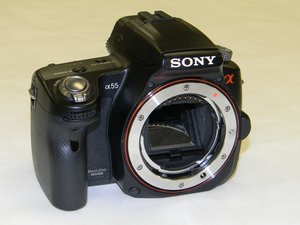 Sony Alpha SLT-A55V Troubleshooting