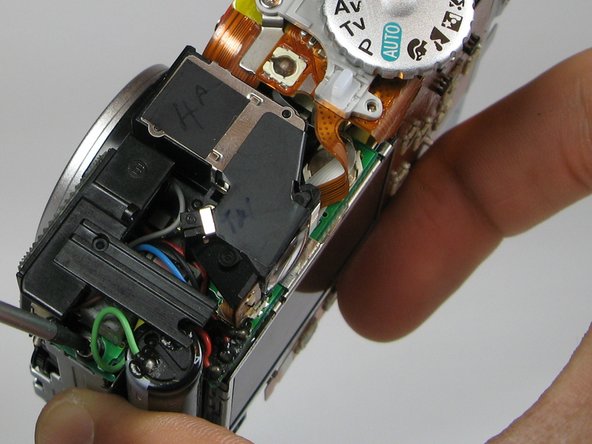 Canon PowerShot A75 Flash Unit Replacement, Flash Unit: crwdns2935265:015crwdnd2935265:03crwdnd2935265:03crwdne2935265:0