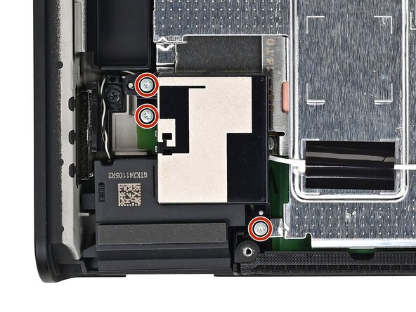 Nintendo Switch 2 Microphone Replacement, Install the lower antenna: crwdns2935265:050crwdnd2935265:03crwdnd2935265:03crwdne2935265:0