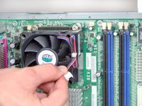 Removing HP Compaq dx2000MT Processor