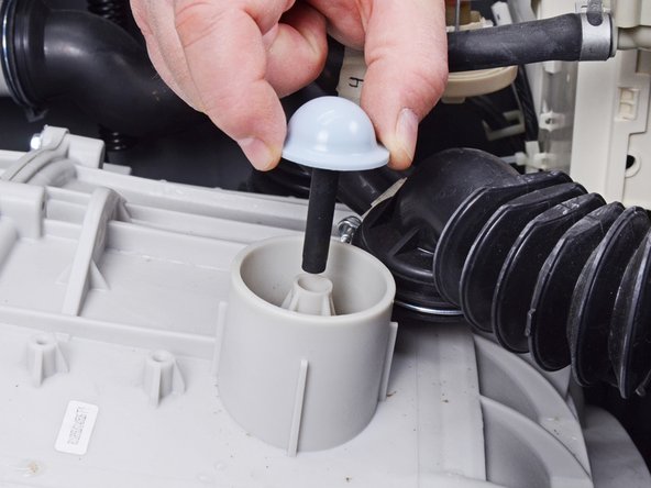 LG Front Load Washing Machine Vent Valve Plunger Replacement, Remove the vent valve plunger: crwdns2935265:016crwdnd2935265:03crwdnd2935265:03crwdne2935265:0